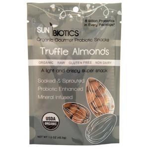 Windy City Organics SunBiotics - Organic Gourmet Probiotic Snacks Truffle Almonds 1.5 oz