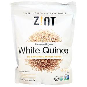 Zint Premium Organic White Quinoa De-Saponized Whole Grain  64 oz