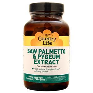 Country Life Saw Palmetto & Pygeum Extract  90 vcaps