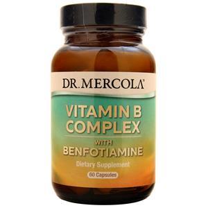 Dr. Mercola Vitamin B Complex with Benfotiamine 60 caps