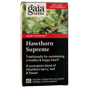 Gaia Herbs Hawthorn Supreme  60 lcaps