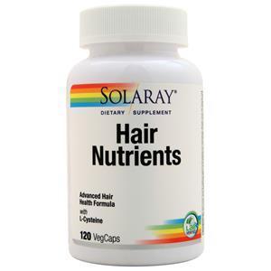 Solaray Hair Nutrients  120 vcaps