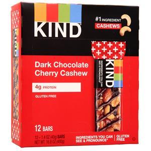 Kind Fruit & Nut Bar Dark Chocolate Cherry Cashew 12 bars