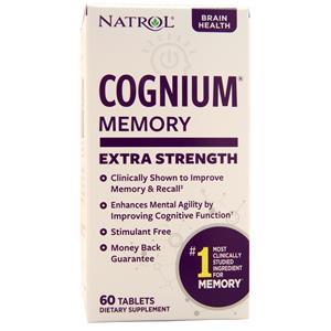 Natrol Cognium Memory - Extra Strength  60 tabs
