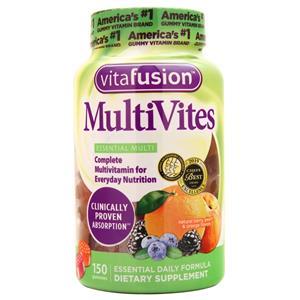 Vitafusion MultiVites Gummy Natural Berry, Peach & Orange 150 gummy