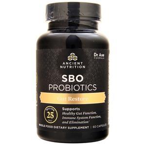 Ancient Nutrition SBO Probiotics - Gut Restore  60 caps