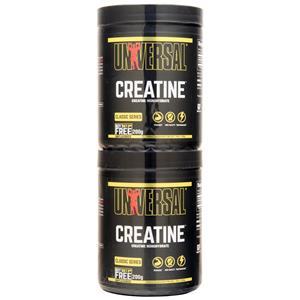 Universal Nutrition Creatine Unflavored - 200g + 200g Twinpack 400 grams