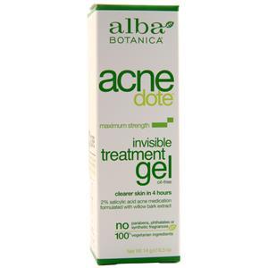 Alba Botanica Acne Dote - Invisible Treatment Gel Maximum Strength 0.5 oz