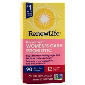 Renew Life Ultimate Flora Women's Care Probiotic 90 Billion  60 vcaps