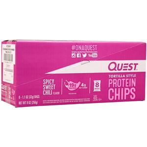 Quest Nutrition Quest Chips Spicy Sweet Chili Tortilla Style 8 pckts
