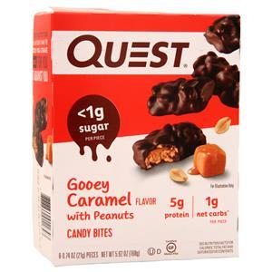 Quest Nutrition Quest Candy Bites Gooey Caramel with Peanuts 8 count