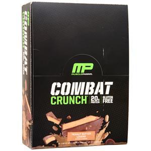 Muscle Pharm Combat Crunch Bar Peanut Butter Lovers 12 bars
