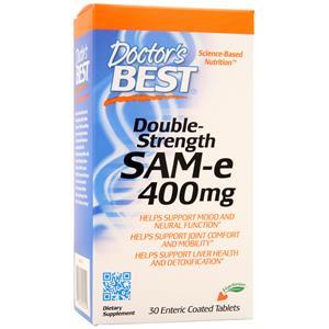 Doctor's Best Double Strength SAMe 400  30 tabs