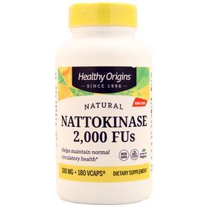 Healthy Origins Nattokinase (2000FUs)  180 vcaps