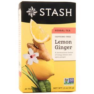 Stash Herbal Tea Lemon Ginger 20 pckts