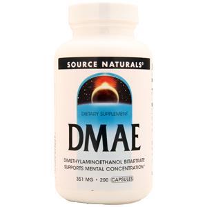Source Naturals DMAE (351mg)  200 caps