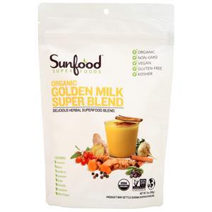 Sunfood Organic Golden Milk Super Blend  6 oz