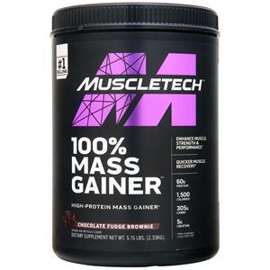 Muscletech 100% Mass Gainer Chocolate Fudge Brownie 5.15 lbs