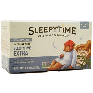 Celestial Seasonings Sleepytime Wellness Tea Sleepytime Extra 20 pckts