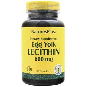 Nature's Plus Egg Yolk Lecithin (600mg)  90 caps