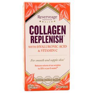 Reserveage Organics Collagen Replenish with Hyaluronic Acid & Vitamin C  120 caps