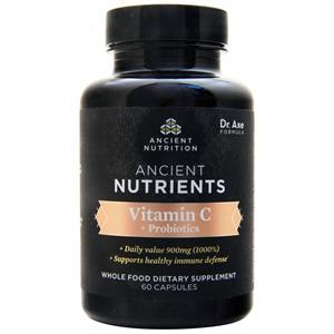 Ancient Nutrition Ancient Nutrients - Vitamin C + Probiotics  60 caps