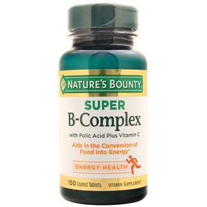 Nature's Bounty Super B-Complex  150 tabs