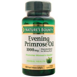 Nature's Bounty Evening Primrose Oil (1000mg)  60 sgels