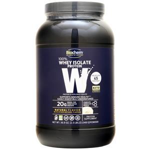 Biochem 100% Whey Protein Isolate - Grass Fed Natural 1048 grams