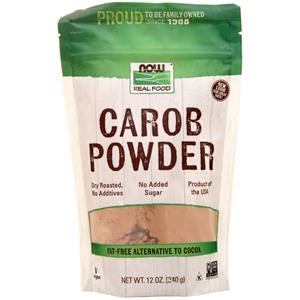 Now Carob Powder  12 oz