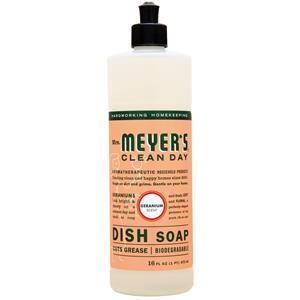 Mrs. Meyer's Clean Day Dish Soap Geranium 16 fl.oz