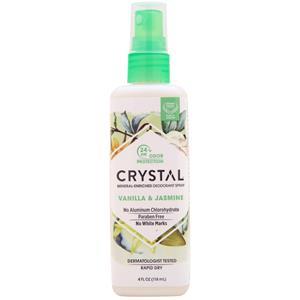 Crystal Mineral-Enriched Deodorant Spray Vanilla & Jasmine 4 fl.oz