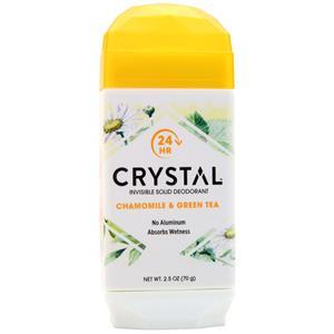 Crystal Invisible Solid Deodorant Chamomile & Green Tea 2.5 oz