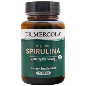 Dr. Mercola Organic Spirulina  120 tabs