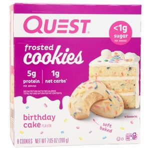 Quest Nutrition Frosted Cookies Birthday Cake 8 count