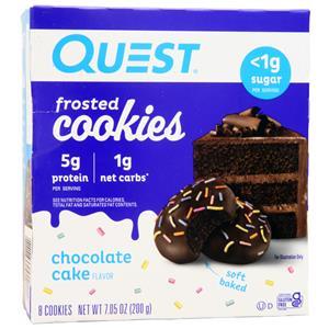 Quest Nutrition Frosted Cookies Chocolate Cake 8 count