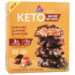 Atkins Keto Treat Caramel Almond Clusters 8 count