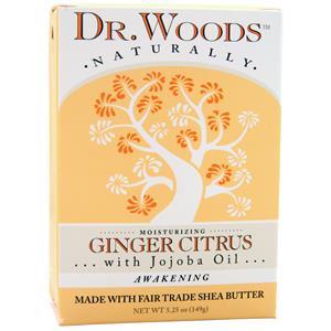 Dr. Woods Bar Soap Ginger Citrus - Awakening 5.25 oz