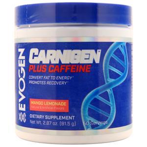 Evogen Carnigen plus Caffeine Mango Lemonade 2.87 oz