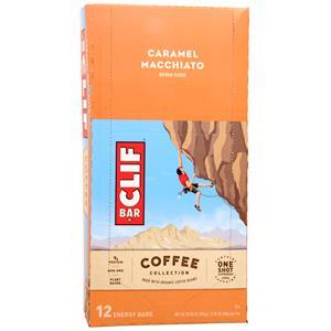 Clif Bar Energy Bar Coffee Collection - Caramel Macchiato 12 bars