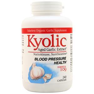 Kyolic Aged Garlic Extract Blood Pressure Health Formula #109  240 caps
