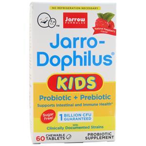 Jarrow Jarro-Dophilus Kids Probiotic + Prebiotic Natural Raspberry 60 tabs