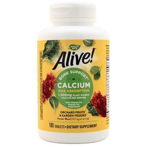 Nature's Way Alive! Calcium Max Absorption  180 tabs