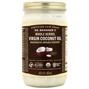 Dr. Bronner's Whole Kernel Virgin Coconut Oil  30 fl.oz