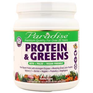 Paradise Herbs Protein & Greens Vanilla 16 oz