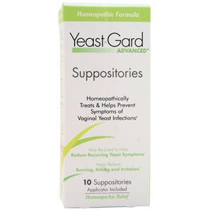 Yeast Gard Advanced Suppositories 10 count