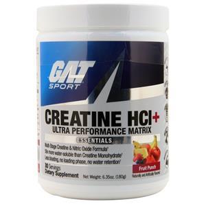 Creatine HCl+ Fruit Punch 180 grams