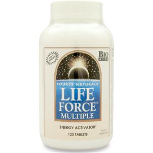 Source Naturals Life Force Multiple with Iron  120 tabs