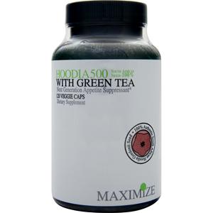 Maximum International Hoodia 500 with Green Tea  120 vcaps