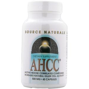 Source Naturals AHCC - Active Hexose Correlated Compound (500mg)  60 caps